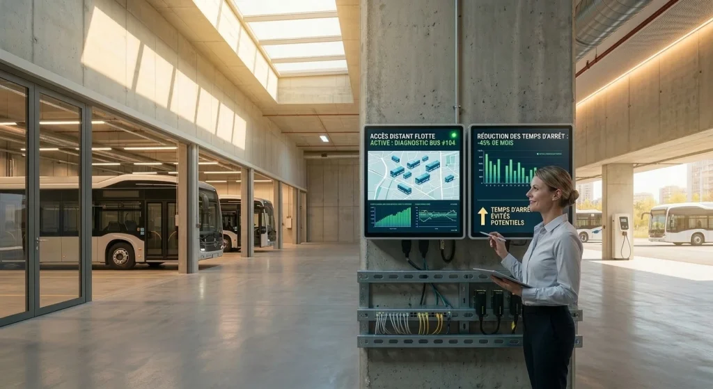 Télémaintenance de votre flotte de bus